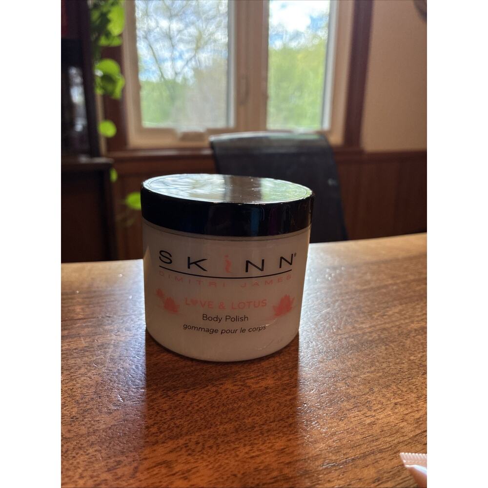 Skinn By Dimitri James Love & Lotus Body Polish 4oz NEW